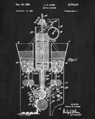 Ravioli Maker Patent Print Kitchen Blueprint Poster