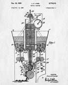 Ravioli Maker Patent Print Kitchen Blueprint Poster