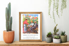 Renoir Exhibition Poster, Tea in the Garden