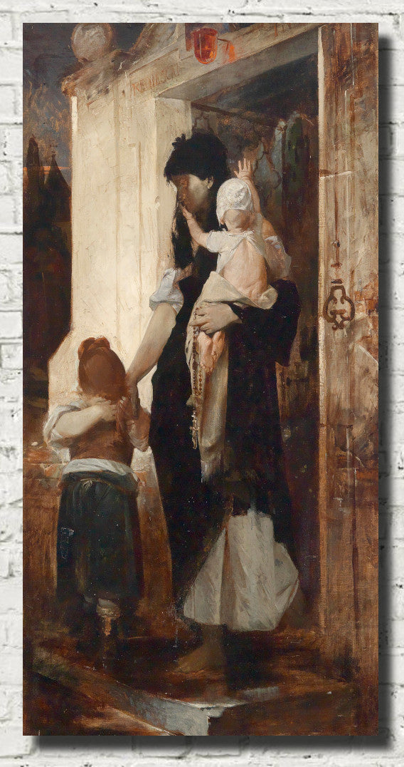 Raphael von Ambros Fine Art Print : Rest