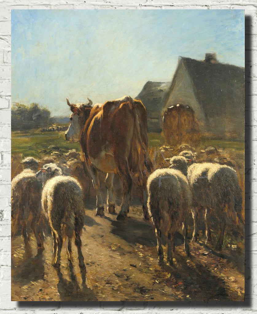 Return of the Herd, Constant Troyon Fine Art Print