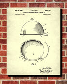 Riding Hat Patent Print Equestrian Blueprint Horse Poster - OnTrendAndFab