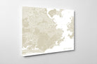 Rio de Janeiro City Street Map Print Modern Art Poster