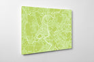 Rome City Street Map Print Feature Wall Art Poster
