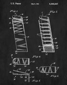 Ruger Magazine Cartridge Blueprint Gun Patent Print Firearm Poster - OnTrendAndFab