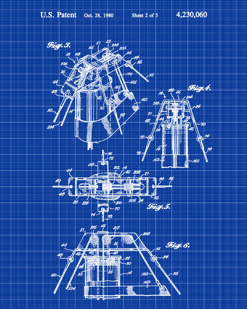 Nautical Poster Sail Rigging Patent Sailing Boat Art Print