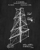 Nautical Poster Sail Rigging Patent Art Sailing Boat Print