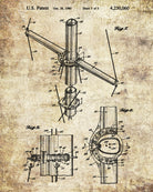 Sailing Boat Print Nautical Poster Sail Rigging Patent Art Sailing Boat Print