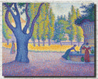 Paul Signac Fine Art Print, Place des Lices, Saint-Tropez, Fontaine des Lices