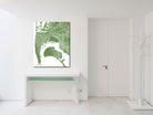 San Diego City Street Map Print Modern Art Poster