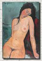 Amedeo Modigliani Fine Art Print :  Seated Nude