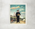 Henri Rousseau Self Portrait, Framed Art Print