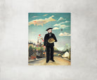 Henri Rousseau Self Portrait, Framed Art Print