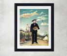 Henri Rousseau Self Portrait, Framed Art Print