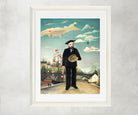 Henri Rousseau Self Portrait, Framed Art Print