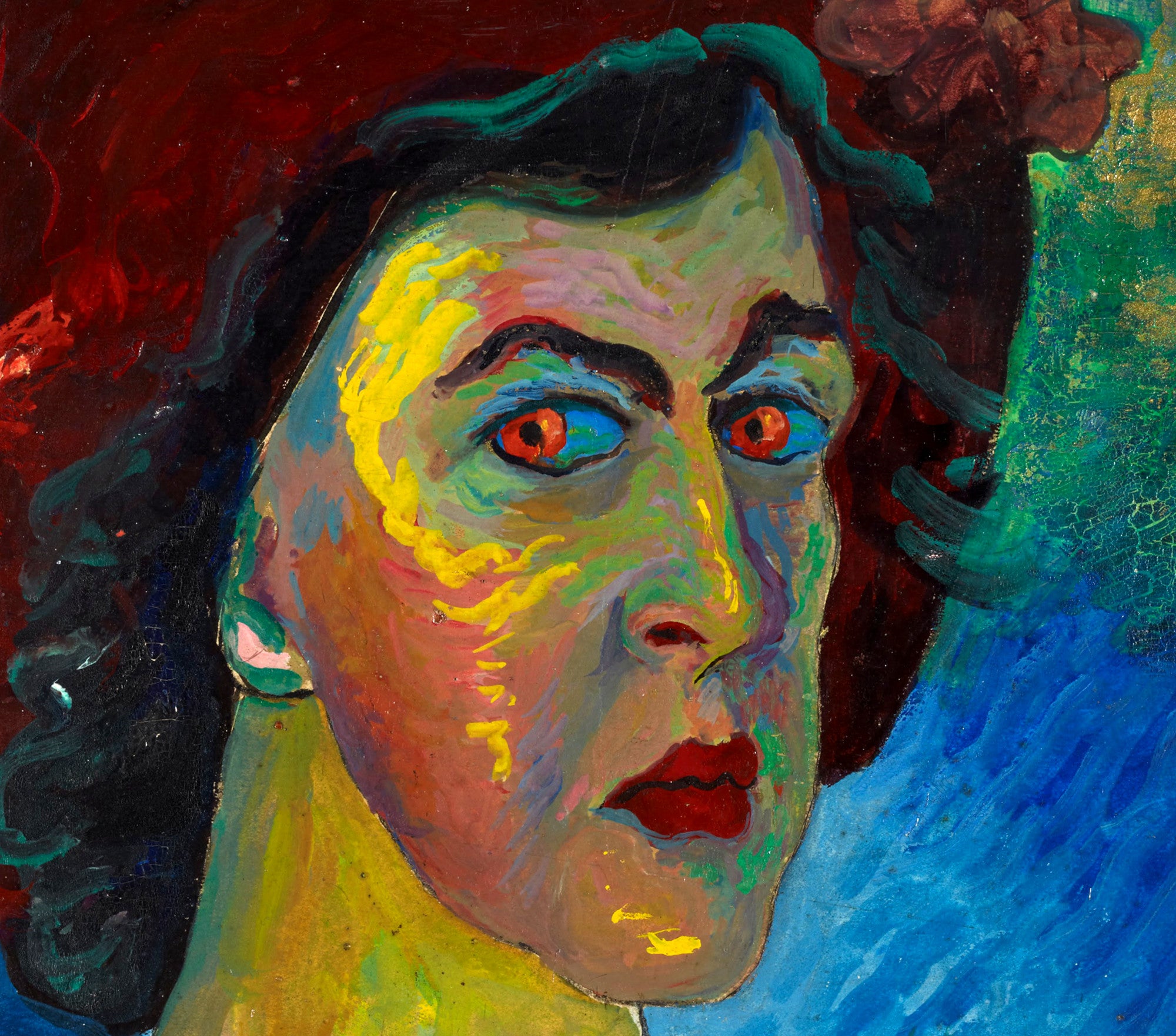 Marianne von Werefkin, Self Portrait, Fine Art Print