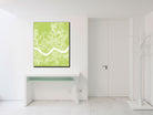 Seoul, South Korea Street Map Print Feature Wall Art Poster