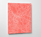 Sheffield City Street Map Print Modern Art Poster Home Decor - OnTrendAndFab