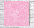 Sheffield City Street Map Print Modern Art Poster Home Decor - OnTrendAndFab