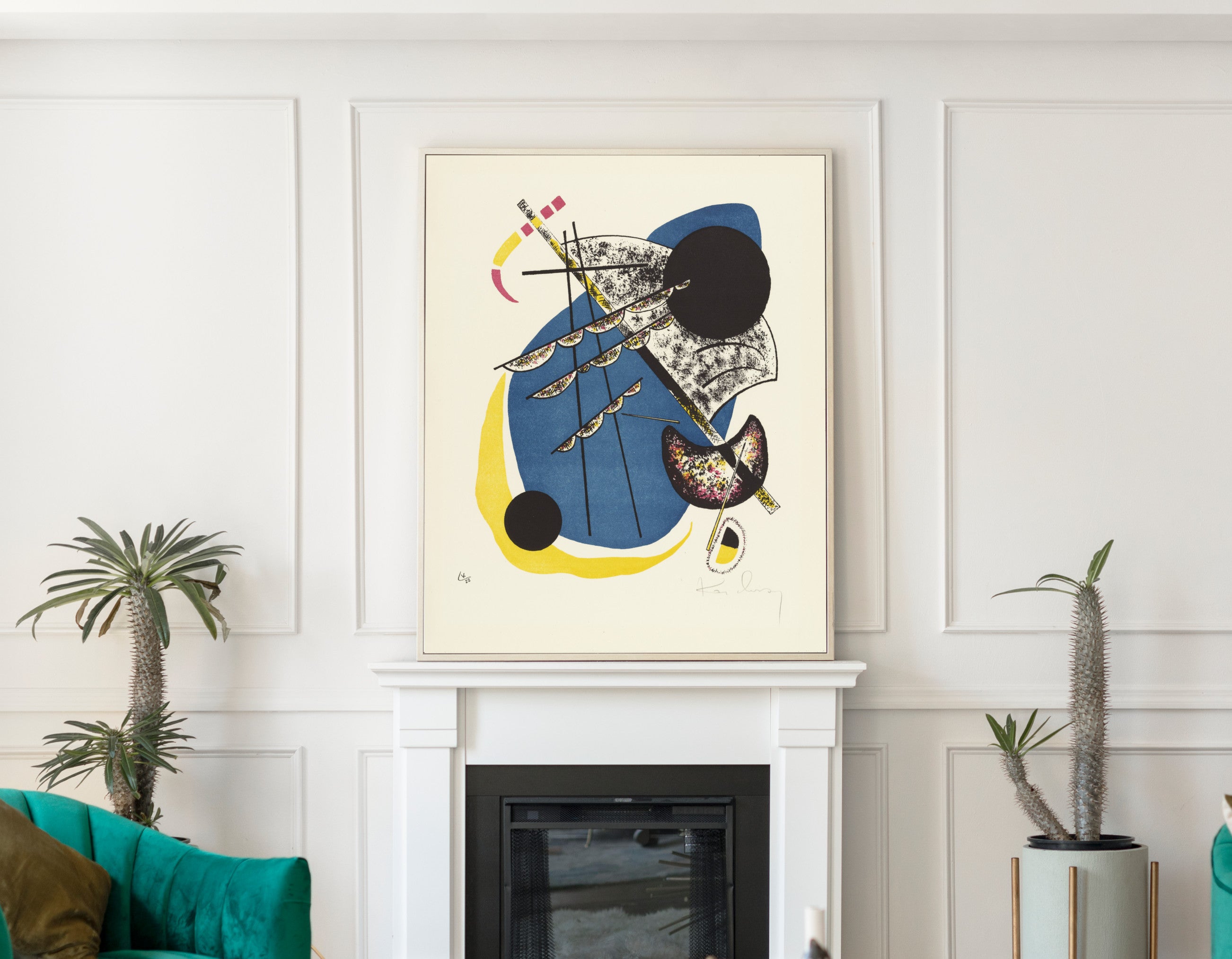 Wassily Kandinsky Abstract Fine Art Print, Small Worlds II