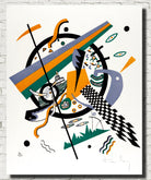 Wassily Kandinsky Abstract Fine Art Print, Small Worlds IV