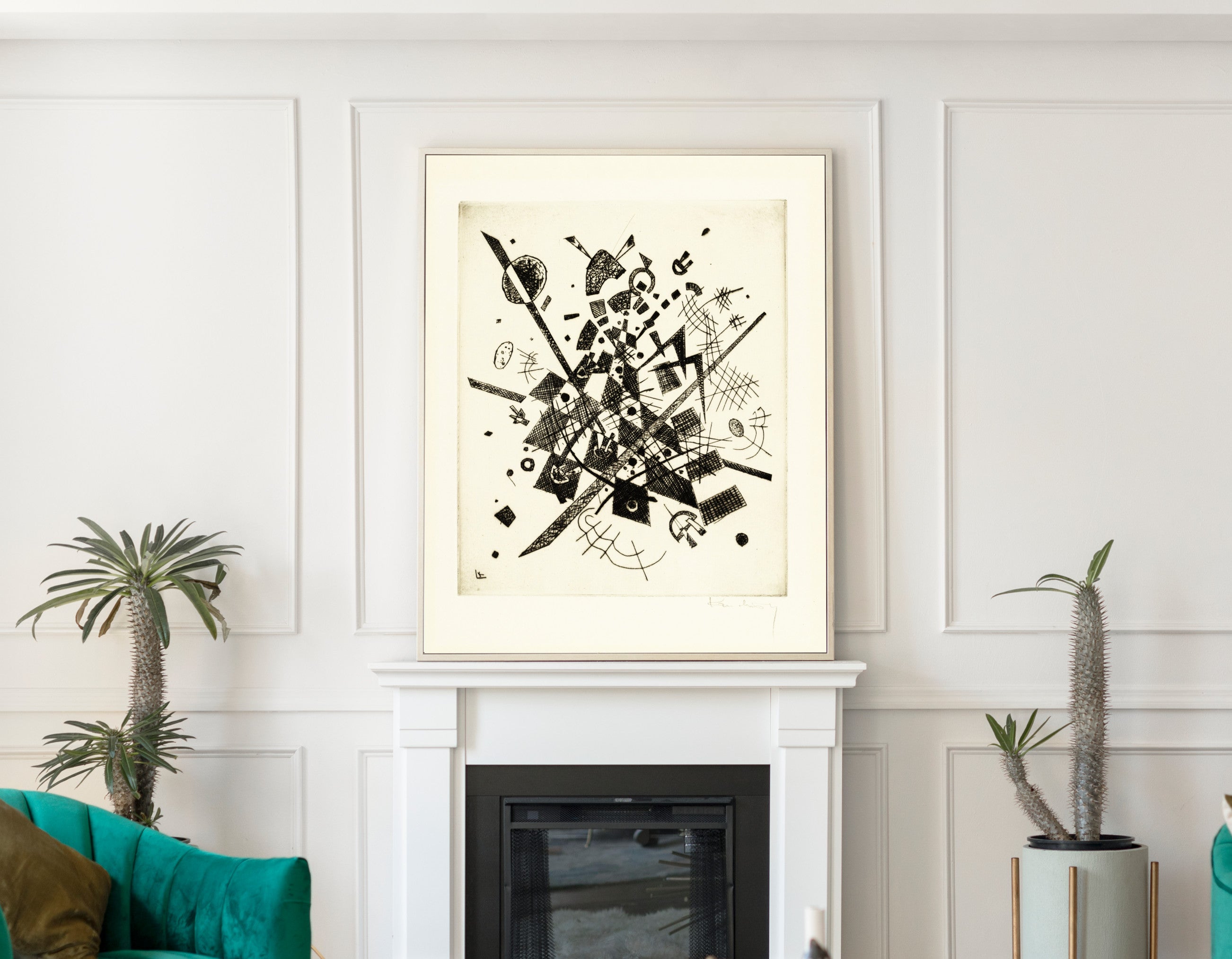 Wassily Kandinsky Abstract Fine Art Print, Small Worlds IX