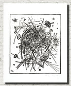 Wassily Kandinsky Abstract Fine Art Print, Small Worlds VIII