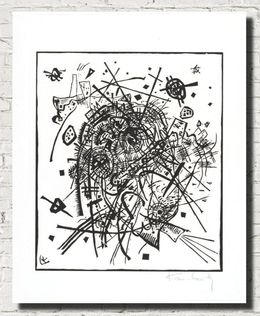 Wassily Kandinsky Abstract Fine Art Print, Small Worlds VIII