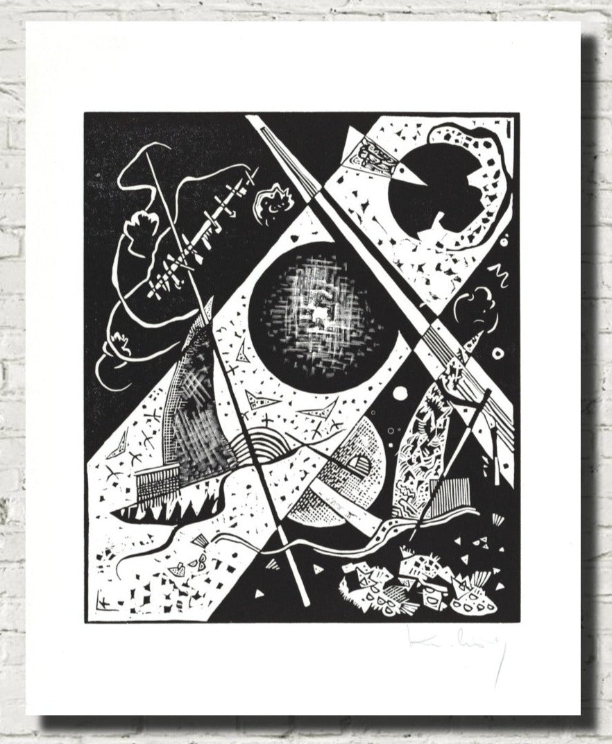 Wassily Kandinsky Abstract Fine Art Print, Small Worlds VI