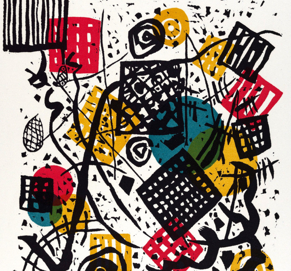 Wassily Kandinsky Abstract Fine Art Print, Small Worlds V