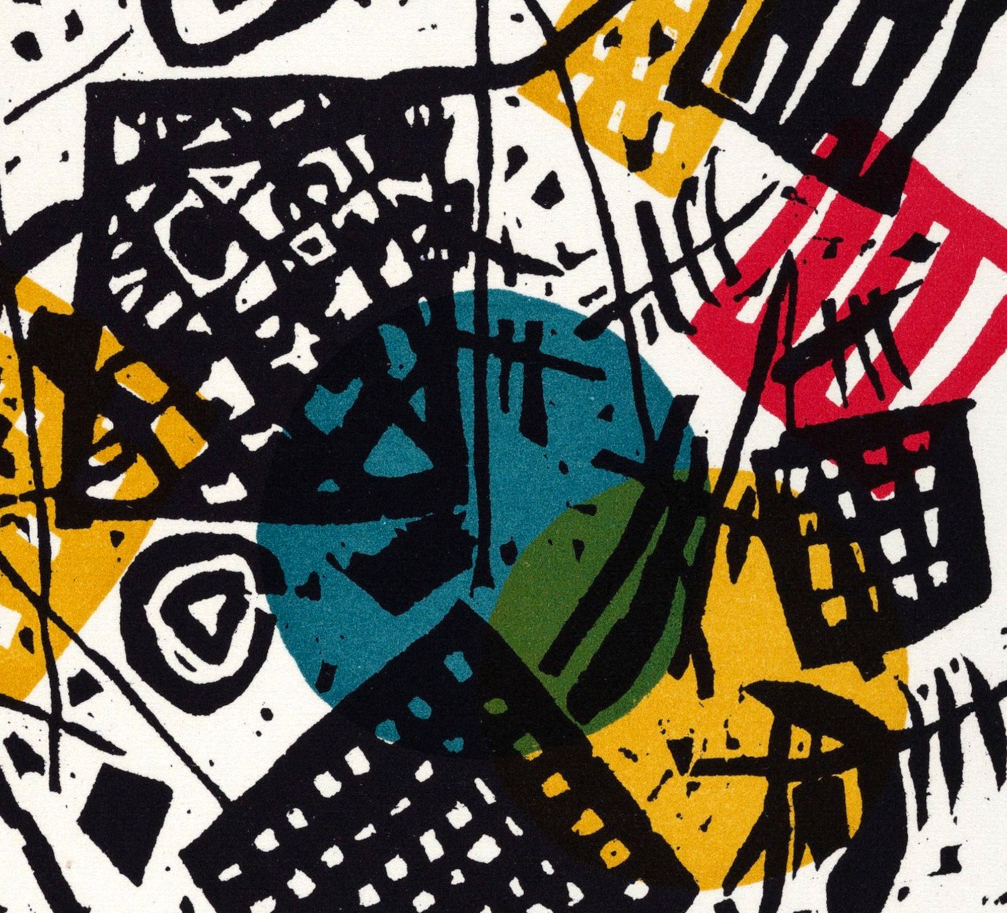 Wassily Kandinsky Abstract Fine Art Print, Small Worlds V