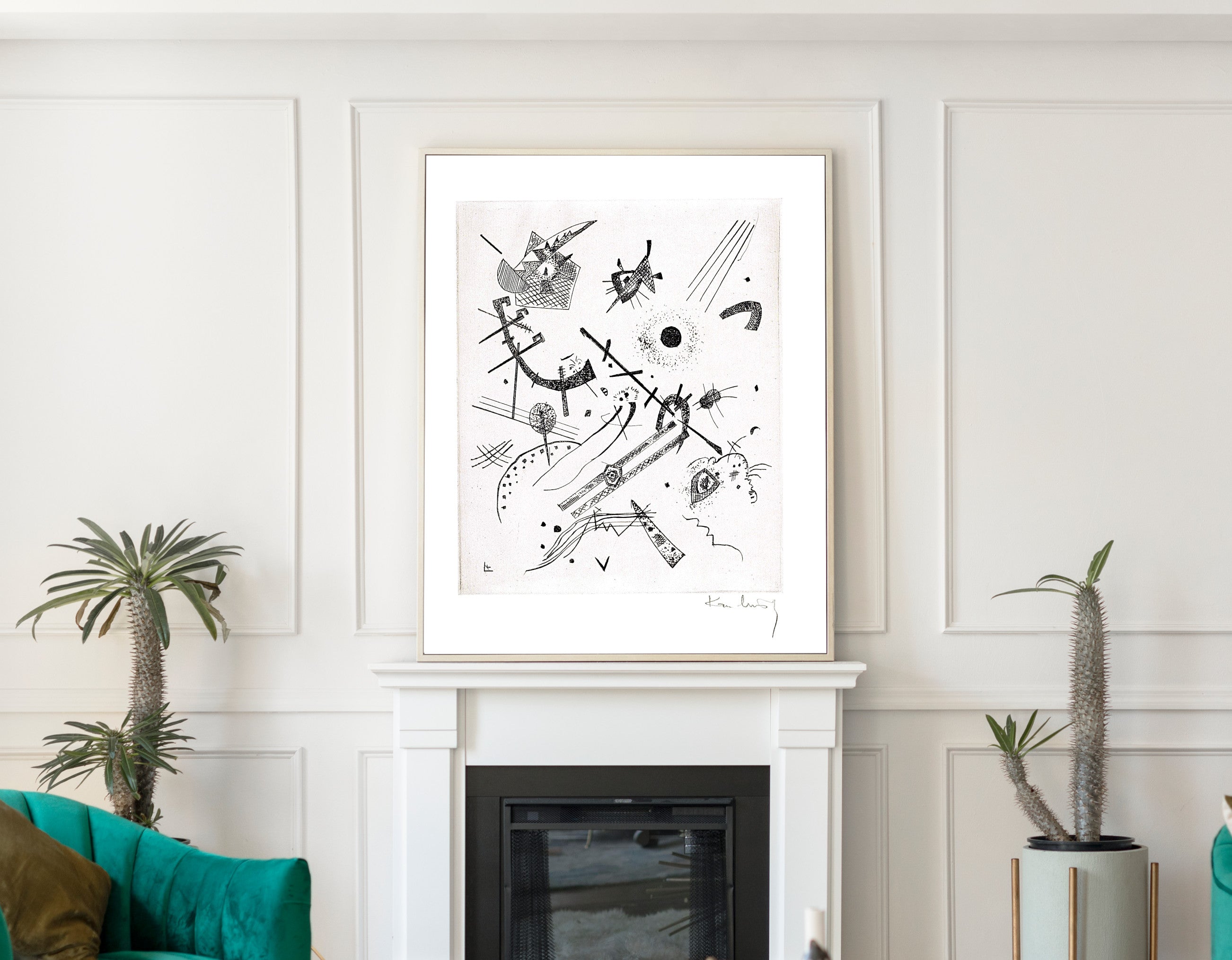Wassily Kandinsky Abstract Fine Art Print, Small Worlds XI