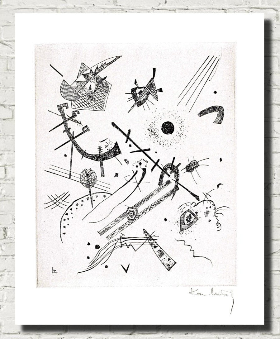 Wassily Kandinsky Abstract Fine Art Print, Small Worlds XI