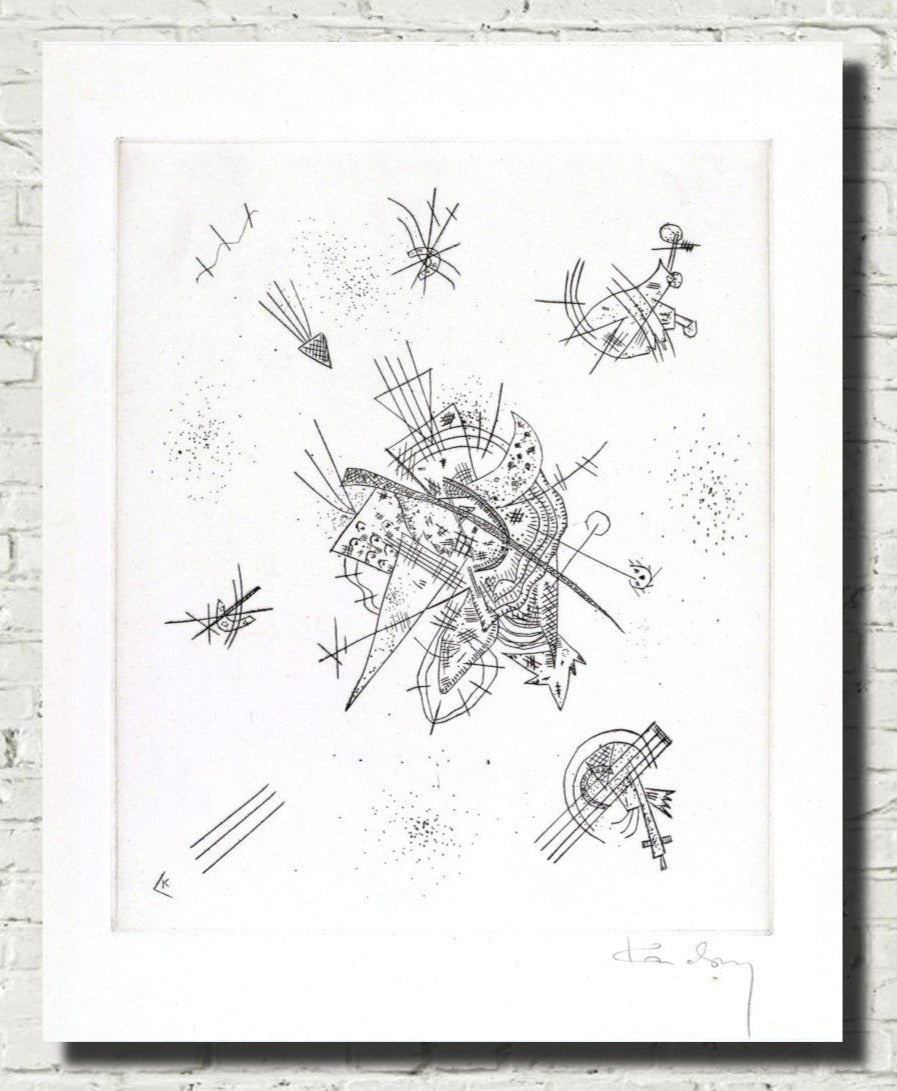 Wassily Kandinsky Abstract Fine Art Print, Small Worlds X
