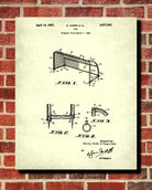 Soccer Goal Patent Print Football Blueprint Sports Poster - OnTrendAndFab