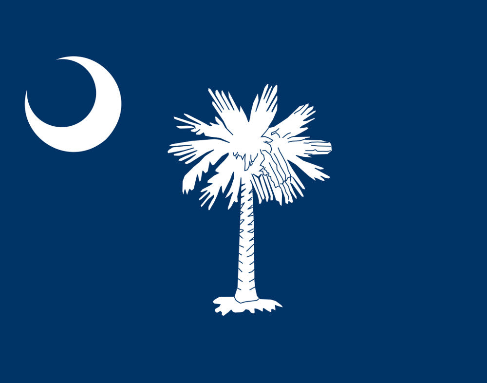 South Carolina State Flag Print