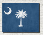 South Carolina State Flag Print
