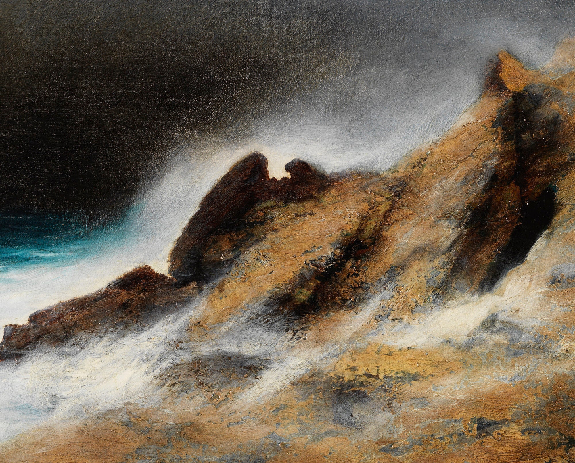Karl Wilhelm Diefenbach Fine Art Print, Storm Bay
