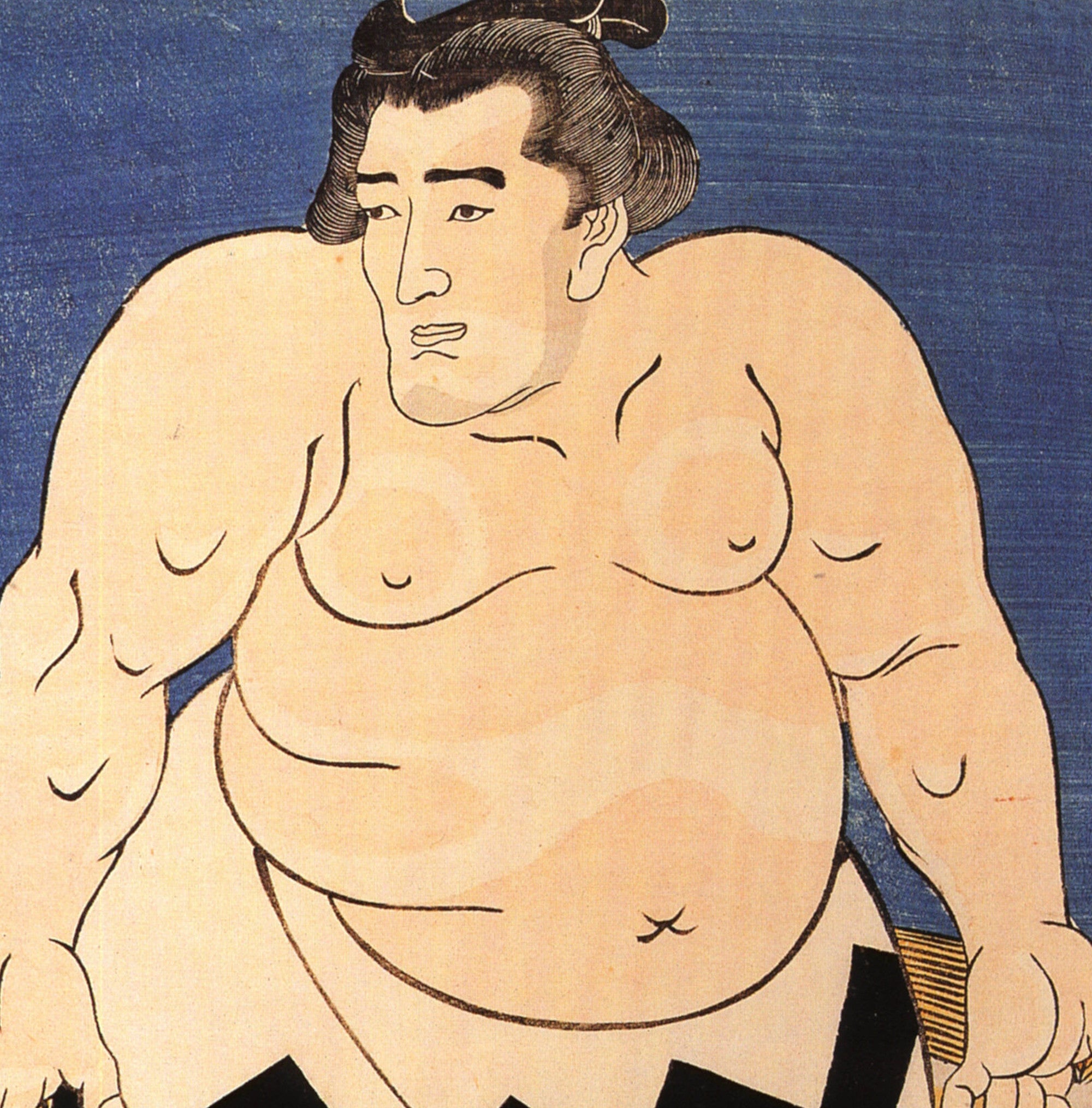 Utagawa Kuniyoshi, Japanese Fine Art Print, Sumo Wrestler