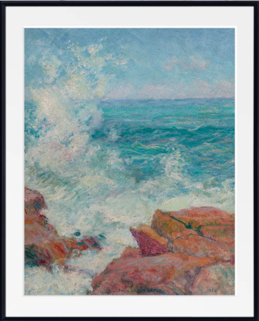 Surf at Gloucester, John Leslie Breck