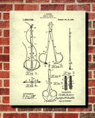 Medical Patent Print Surgical Forceps Wall Art Poster - OnTrendAndFab