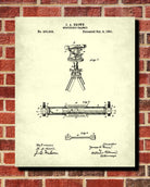 Surveyors Transit Blueprint Surveying Patent Print Survey Poster - OnTrendAndFab