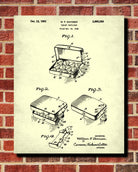 Pharmacy Patent Print Pill Box Wall Art Poster - OnTrendAndFab