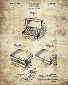Pharmacy Patent Print Pill Box Wall Art Poster - OnTrendAndFab