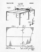 Table Tennis Patent Print Games Blueprint Sports Poster - OnTrendAndFab