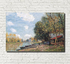 Alfred Sisley Fine Art Print Banks of the Loing Moret