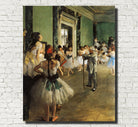 Edgar Degas, French Fine Art Print : Dancing Class