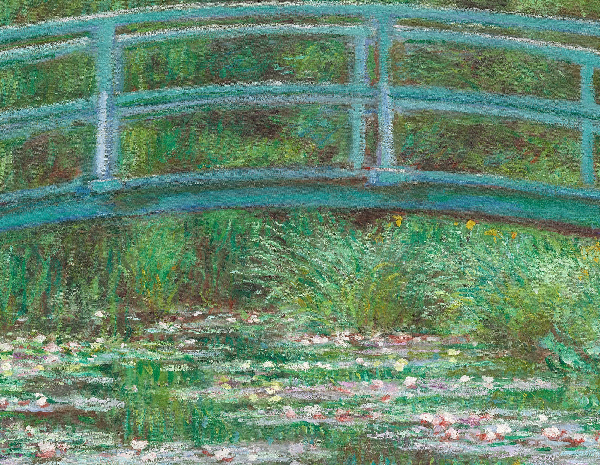 Claude Monet Fine Art Print, The Japanese Footbridge
