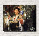 James Tissot Fine Art Print: The Japanese Vase