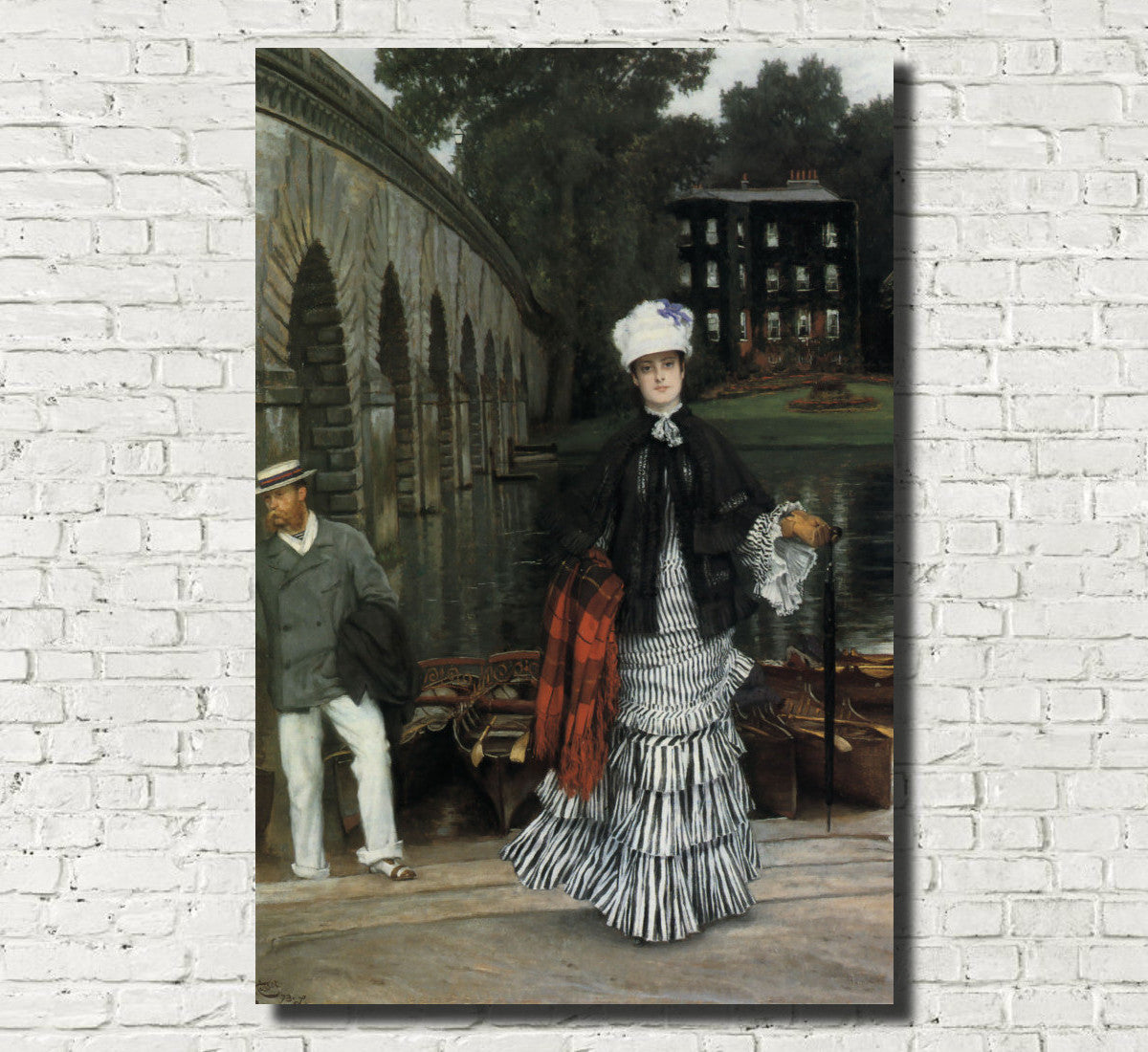 James Tissot Fine Art Print: Return from the Boating Trip